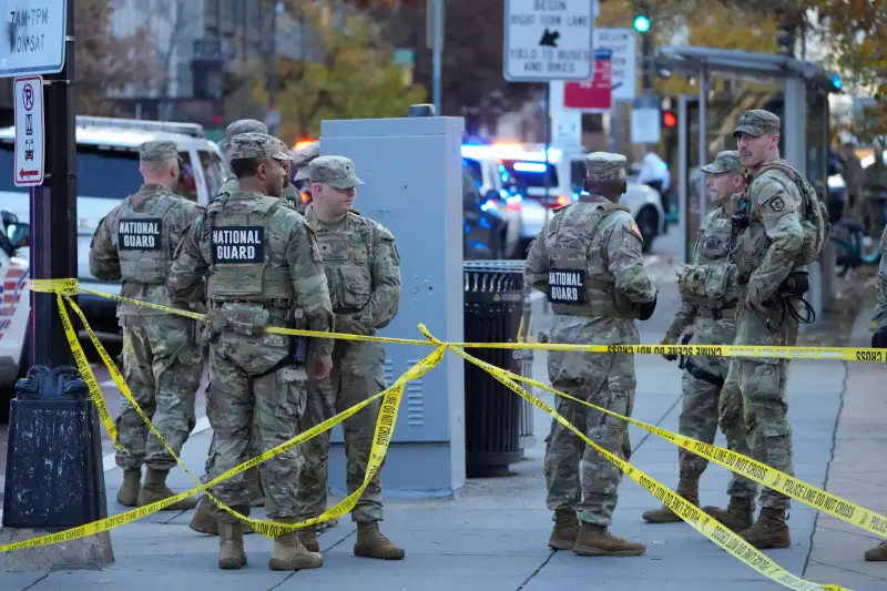 National Guard Members Shot Near White House in Washington Incident