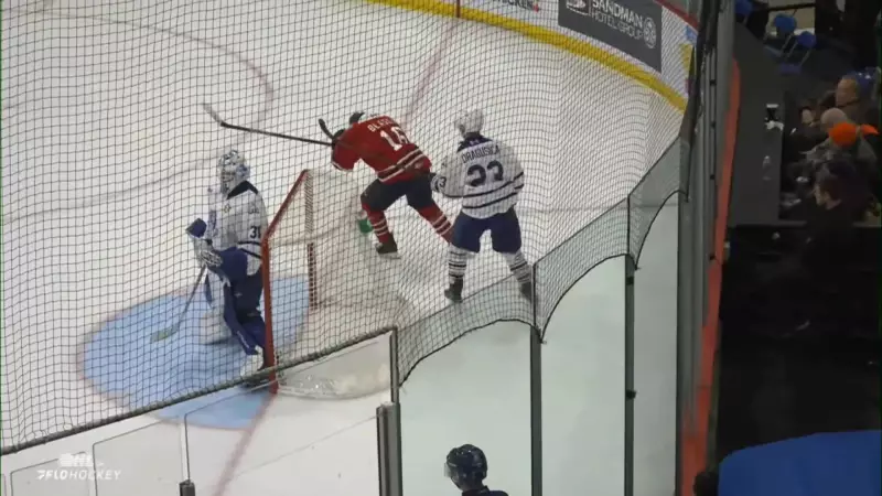 OHL Suspends Brampton's Luke Dragusica for Season Over Head Slash