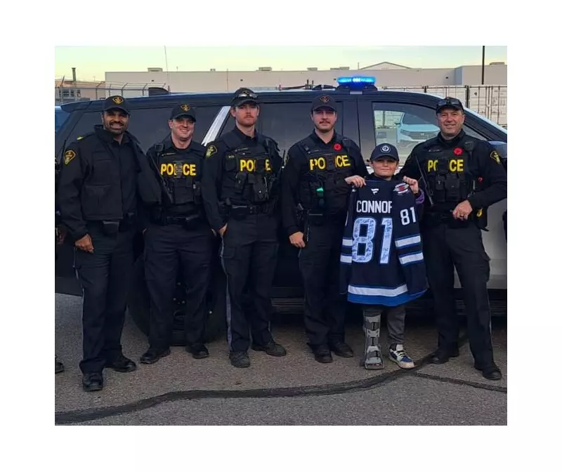 OPP Delivers Joyful Surprise to 10-Year-Old Bike Accident Survivor