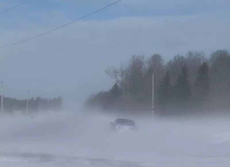 OPP Urges Caution as First Winter Weather Hits Ontario Roads