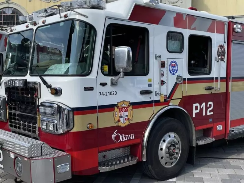 Ottawa Firefighters Quickly Extinguish Argyle Avenue Highrise Blaze