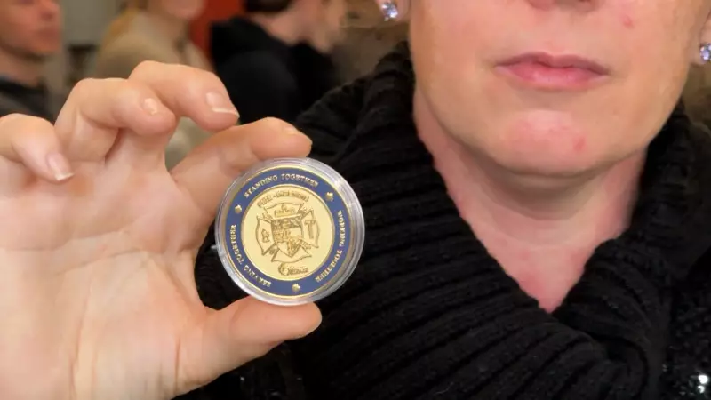 Ottawa Mother Honored with Challenge Coin for Heroic Fire Rescue