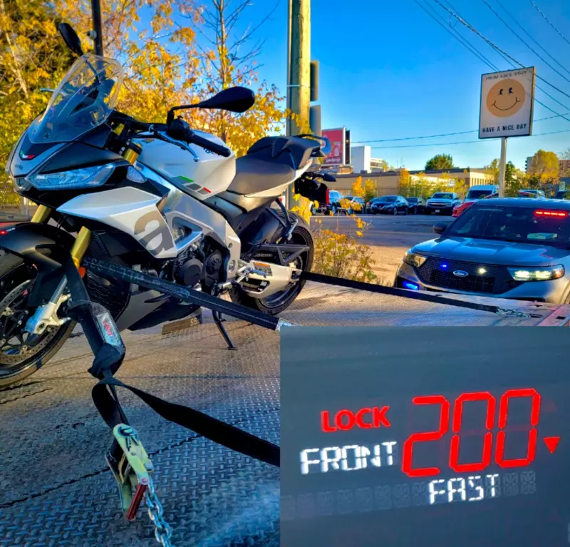 Ottawa Motorcyclist Clocked at 200 km/h: Police Issue Stark Warning About Reckless Speeding