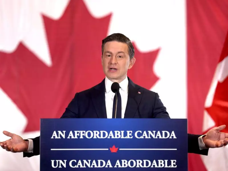 Poilievre Slams Federal Budget as 'Credit Card' Spending in Calgary