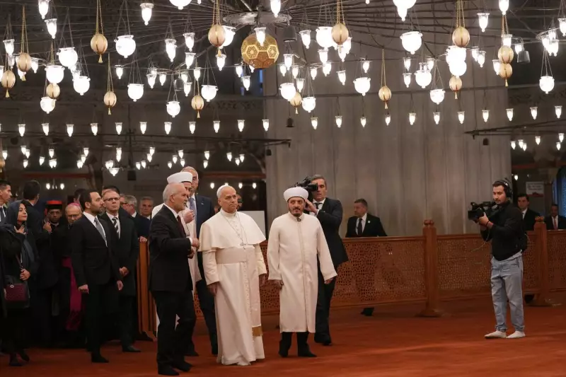 Pope Leo XIV Visits Istanbul's Blue Mosque in Historic Christian Unity Effort