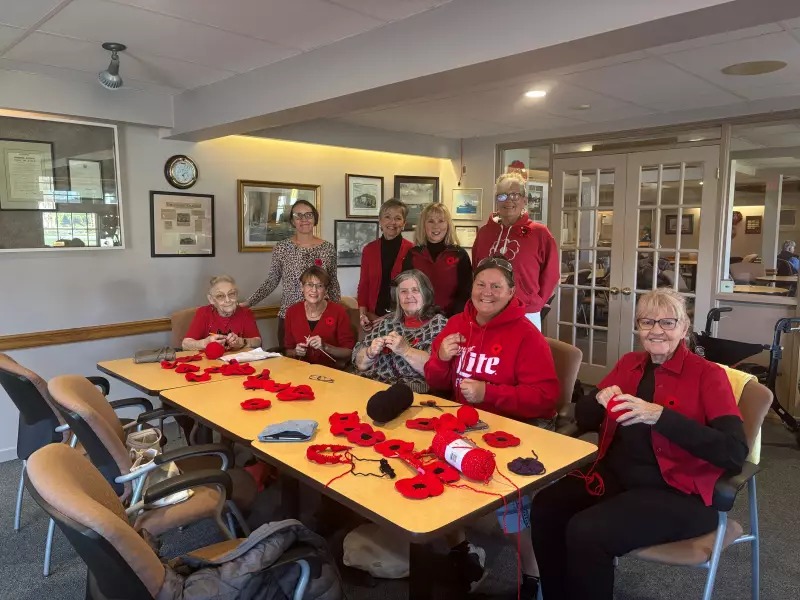 Port Stanley's Poppy Project: Handcrafted Tributes Honor Canadian Veterans