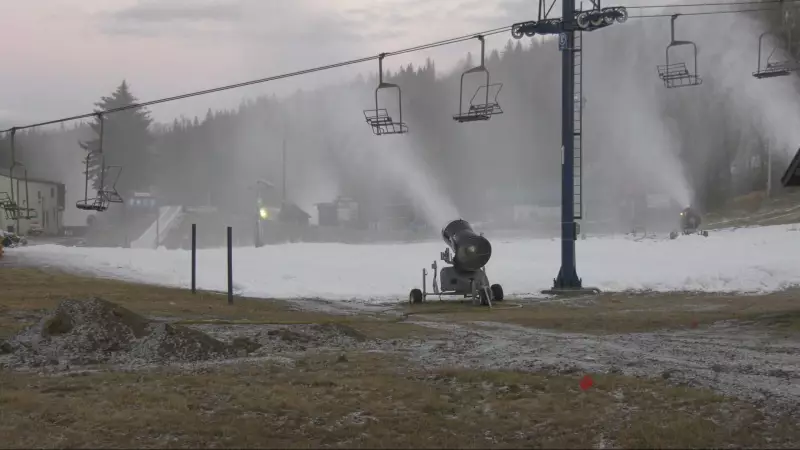 Rabbit Hill Snow Resort Begins Critical Snow-Making for Edmonton Winter Season