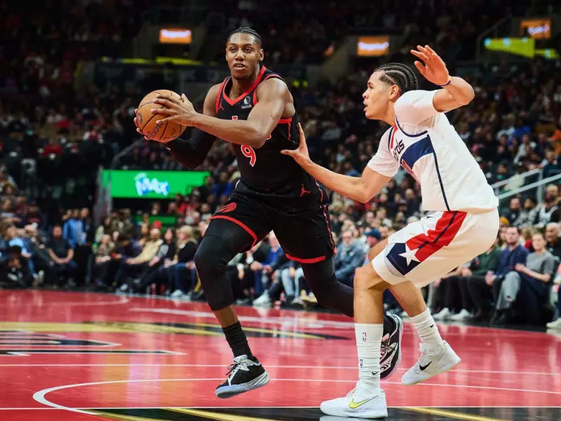 Raptors' RJ Barrett Day-to-Day with Knee Sprain After Wizards Game