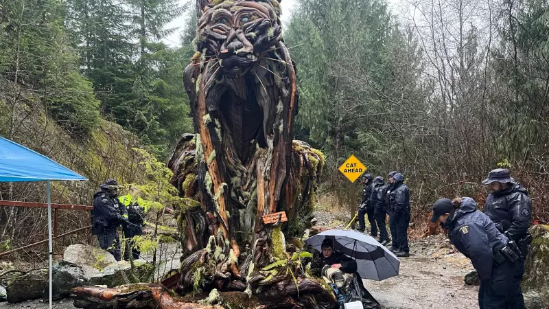 RCMP Arrest 4 at Walbran Valley Logging Blockade on Vancouver Island
