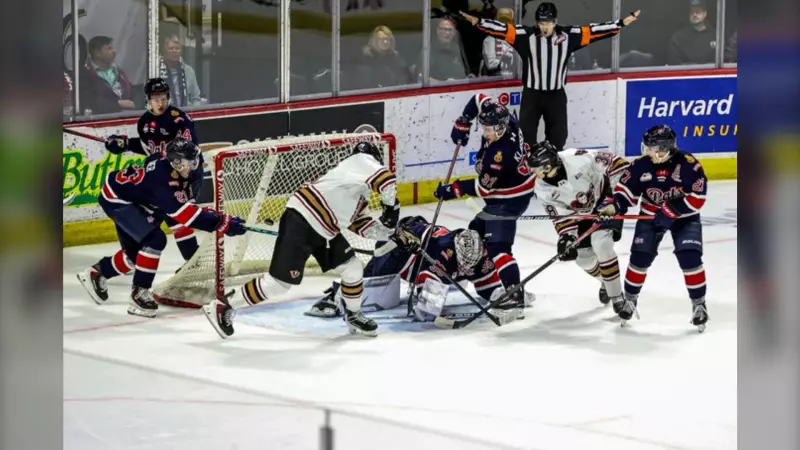 Regina Pats Stage Thrilling Overtime Victory Against Calgary Hitmen in WHL Hockey Clash