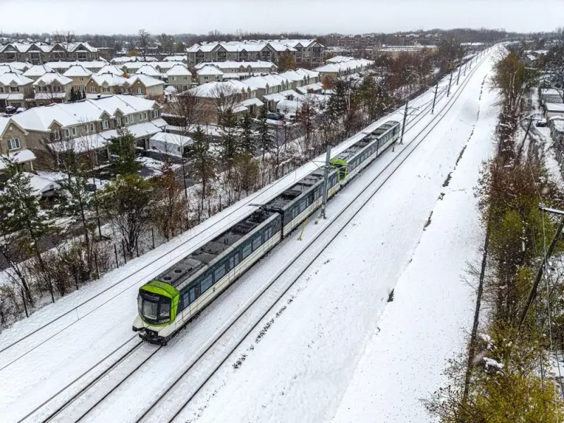 REM Service Halted After Truck Hits Overpass Near Bois-Franc Station