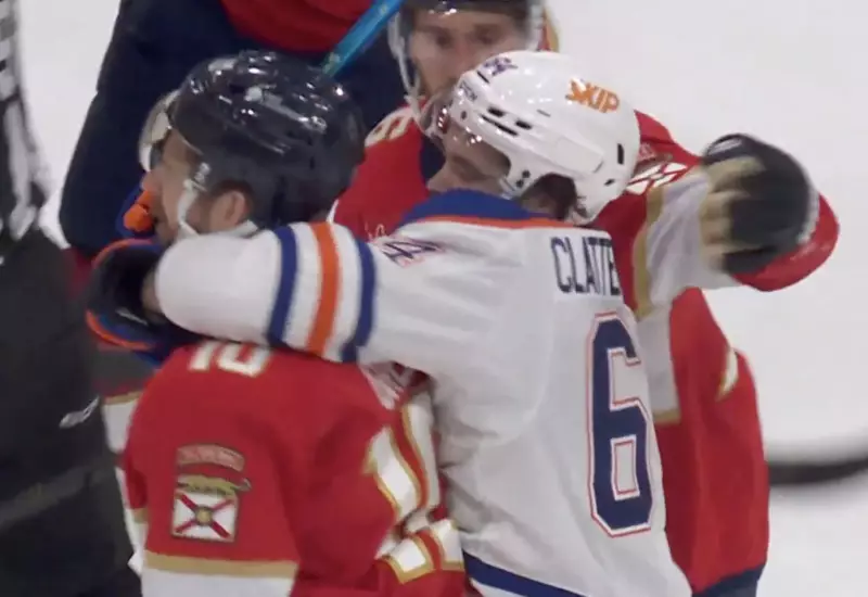 Rookie Clattenburg Brings Grit to Oilers in Debut Against Panthers