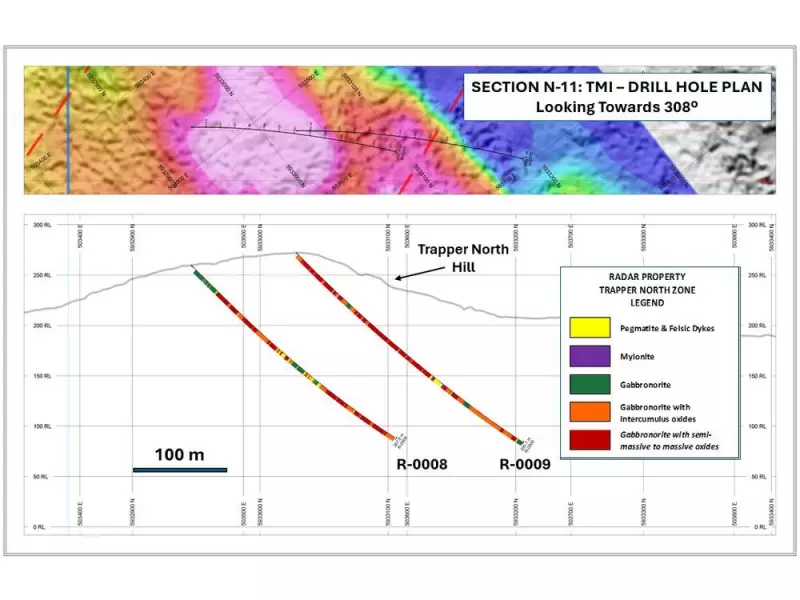 SAGA Metals Uncovers 156m Oxide Layer at Labrador Radar Project