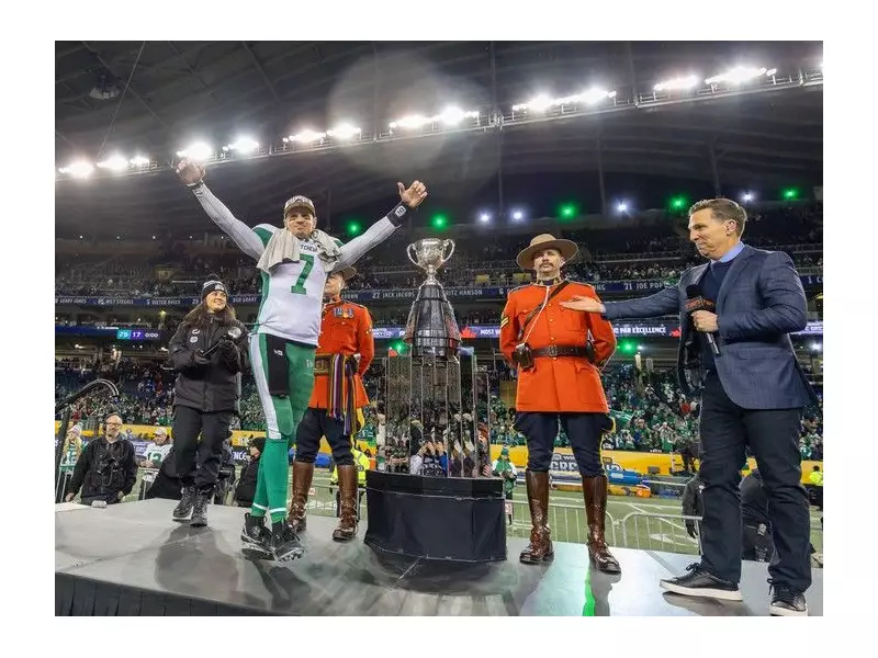 Saskatchewan Roughriders Bring Grey Cup Home to Regina for Celebration