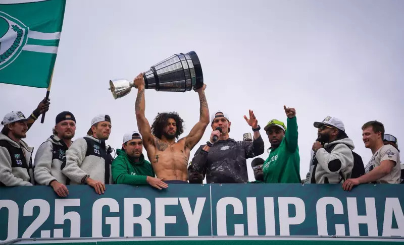 Saskatchewan Roughriders to Host Victory Parade in Regina After Grey Cup Win