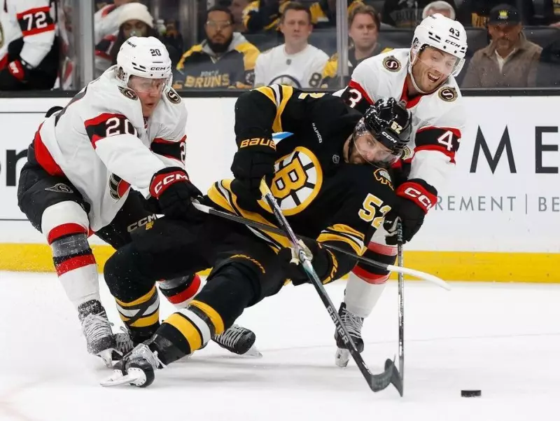 Senators Stage Thrilling Comeback But Fall to Bruins 3-2 in Overtime Heartbreaker