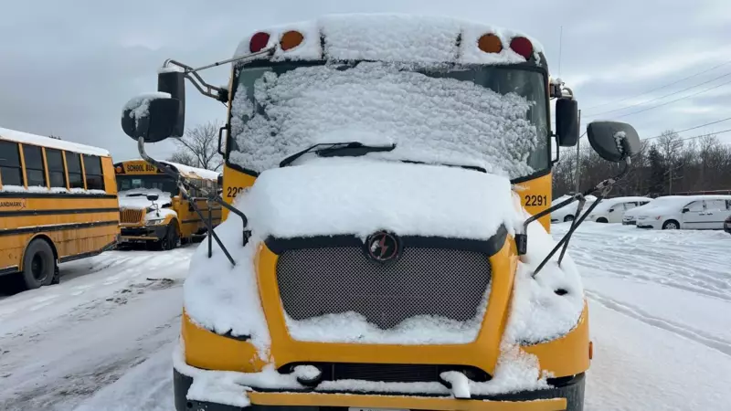Snowfall Forces Multiple Barrie School Bus Cancellations
