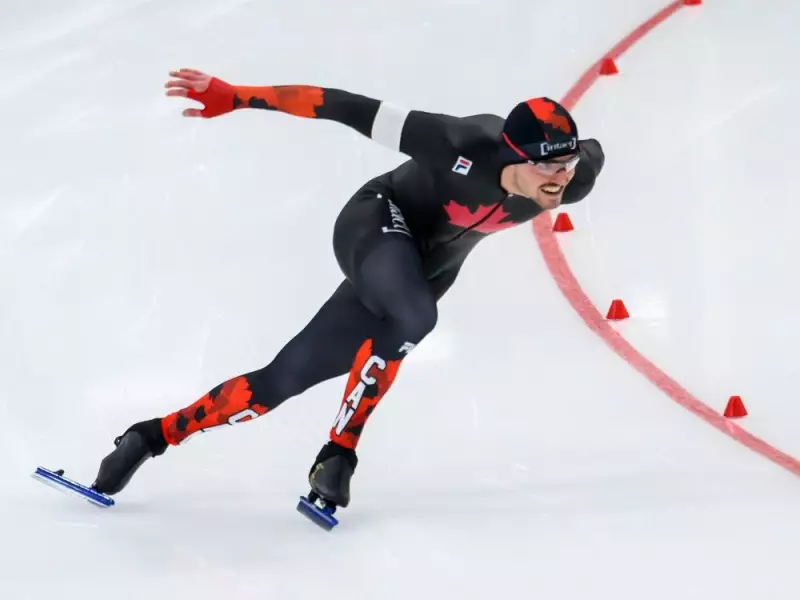Speed Skater Cedrick Brunet Aims to Uphold Family Olympic Legacy