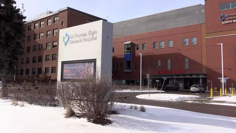 St. Thomas Man Charged After Knife Threat at Elgin-General Hospital