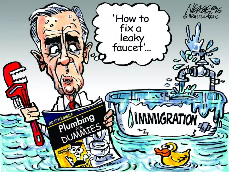 Steve Nease's Latest Cartoon Debuts in Toronto Sun on Nov. 30