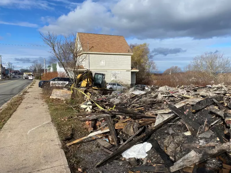 Suspicious Fatal Fire Under Investigation in Sydney Mines, Nova Scotia