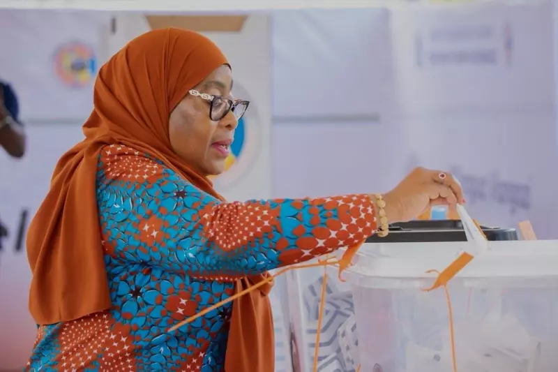 Tanzania's President Samia Suluhu Hassan Sworn In Amid Election Controversy and Deadly Protests