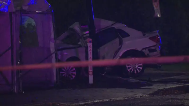 Teen Driver and Passenger Hospitalized After Terrifying Collision with Pole in Montreal