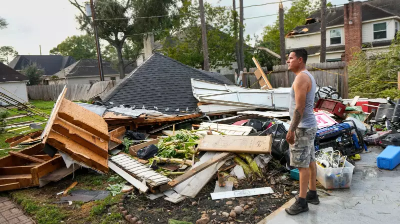 Texas Tornado Damages 100+ Homes North of Houston