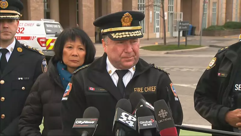 Toronto Firefighters Battle 24+ Hour Blaze at East York Condo Buildings