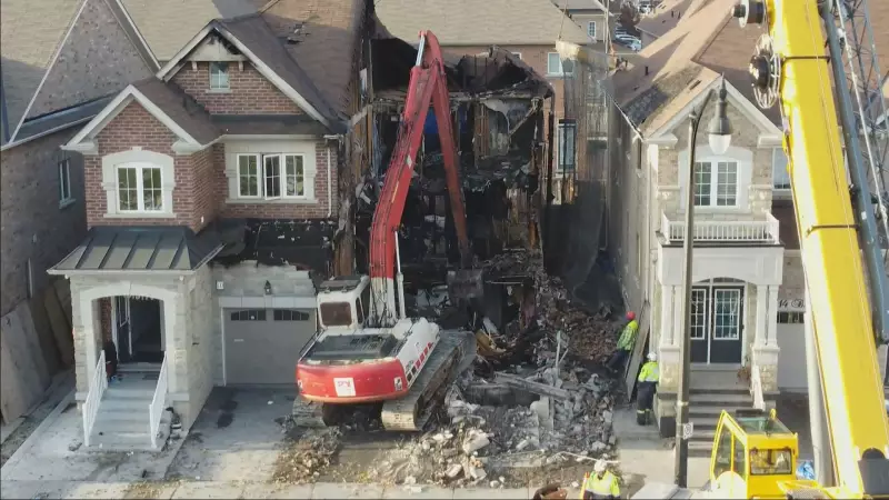 Tragic Brampton House Fire Claims Four Lives, Including Toddler