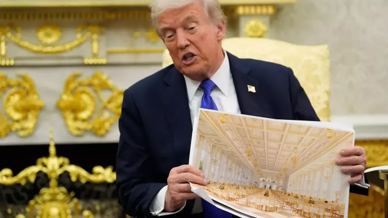 Trump's 90,000-Square-Foot Ballroom Plan Risks Dwarfing White House