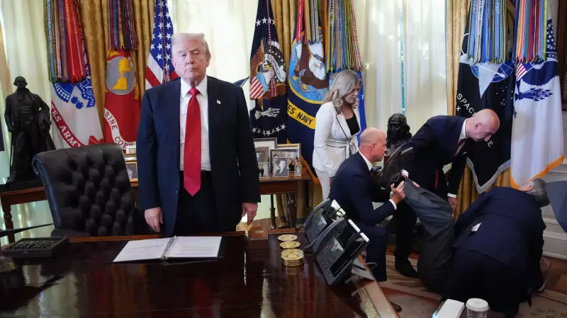 Trump's Oval Office Crisis: Shocking Medical Emergency Interrupts High-Stakes Meeting