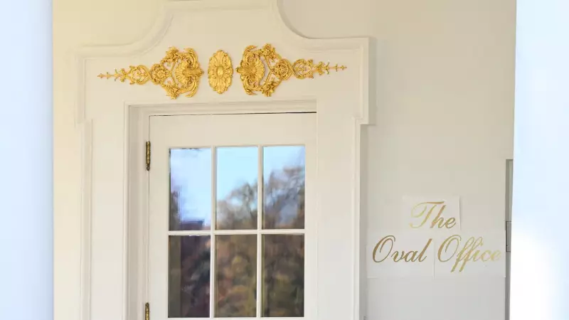Trump's Oval Office Makeover: The Controversial Sign That Sparked Debate
