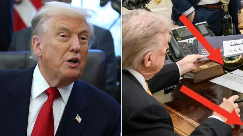 Trump's Oval Office Photo Sparks Controversy Over Authenticity