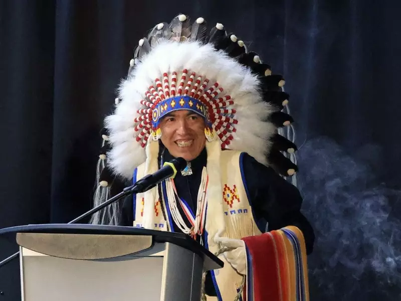 Tsuut'ina Nation Inaugurates Chief Ellery Starlight and 12 Minor Chiefs