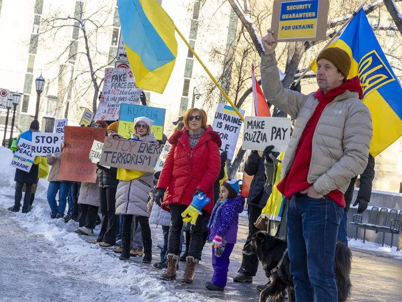 Ukrainian Refugees in Calgary Reject U.S. Peace Plan as 'Disappointing'