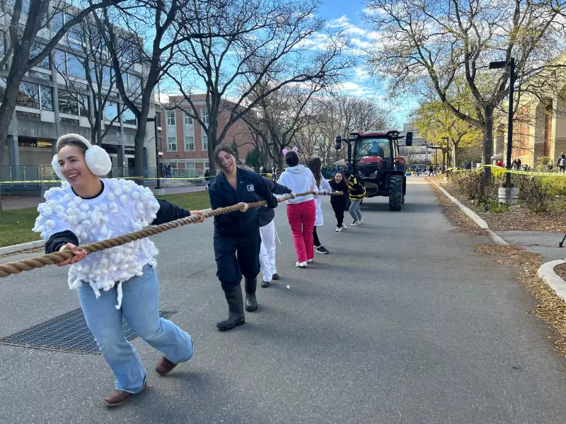 University of Guelph Tractor Tug-of-War Shatters Records for Children's Charity