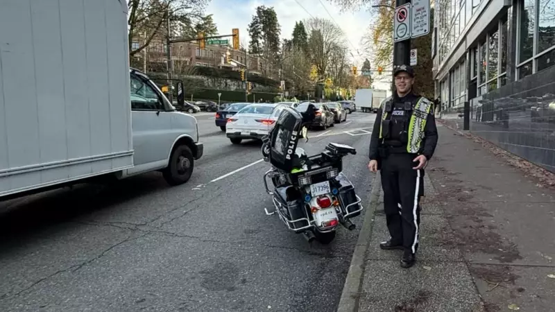 Vancouver Police Ticket 20 Drivers for Distracted Driving in 2 Hours