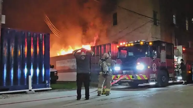 West Broadway Brewery Fire: Winnipeg's Little Brown Cup Devastated by Early Morning Blaze