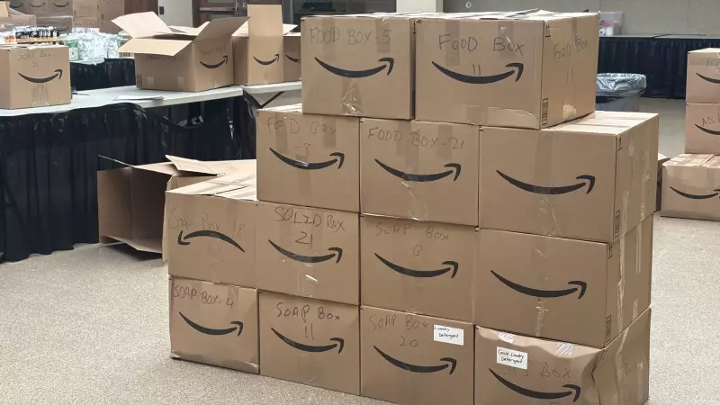 Western Students Host 'Sorting Party' for Amazon Donations