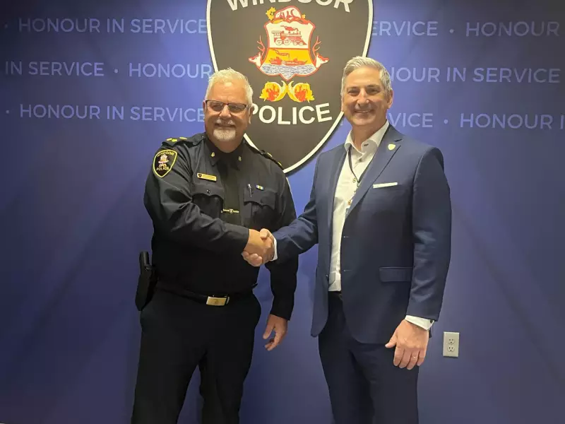 Windsor Police Chief Declares Crystal Meth as City's Primary Drug Crisis