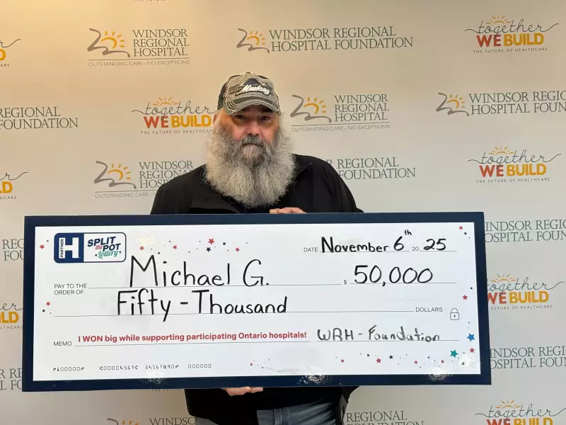 Windsor's Lucky Day: Local Man Among 40 Winners in Massive Split the Pot Lottery