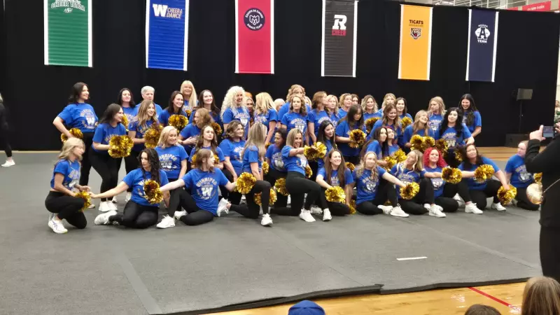 Winnipeg Blue Bombers Alumni Cheerleaders Reunite at GMC Extravaganza
