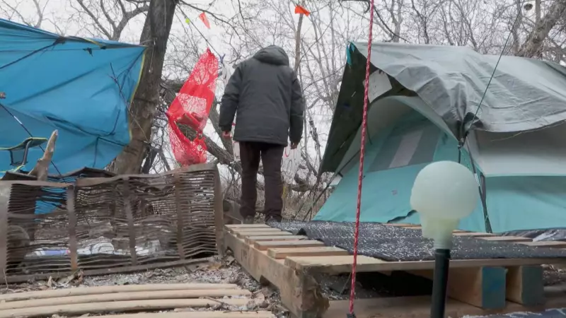 Winnipeg man shares harrowing story of life in homeless encampment