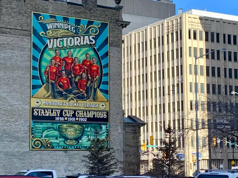 Winnipeg's Newest Mural Celebrates Hockey Glory: A Tribute to Three-Time Stanley Cup Champions