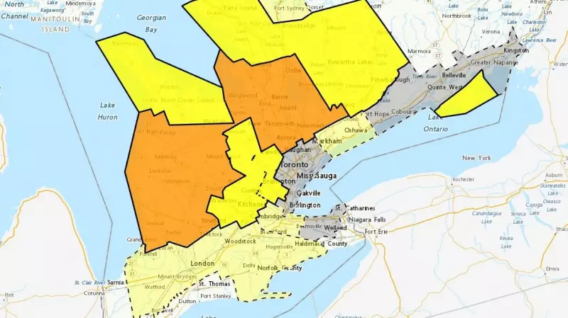 Winter Storm Hits Southern Ontario: Snow Squall Warnings Issued