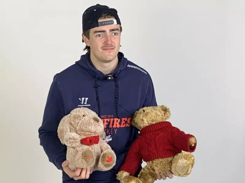 Woodall's Record Goal Sparks Teddy Bear Toss Win for Windsor Spitfires