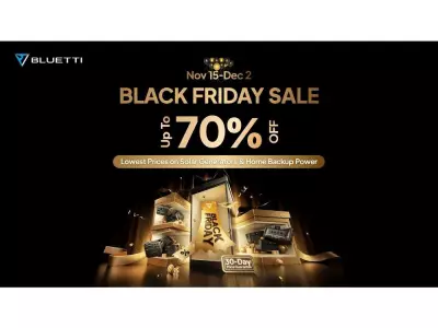 BLUETTI Black Friday Sale: Up to 70% Off Power Solutions in Canada