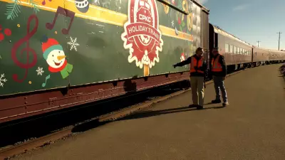 CPKC Holiday Train Rolls Out for 25th Anniversary Season | Festive Food Drive on Rails