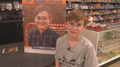 Edmonton Sports Store Honors Teen Cancer Patient with Trading Card